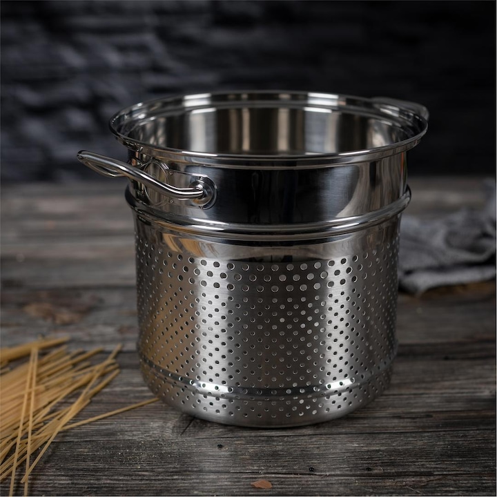 Image du produit Kuhn Rikon Montreux (22 cm, Casserole, Acier inoxydable)