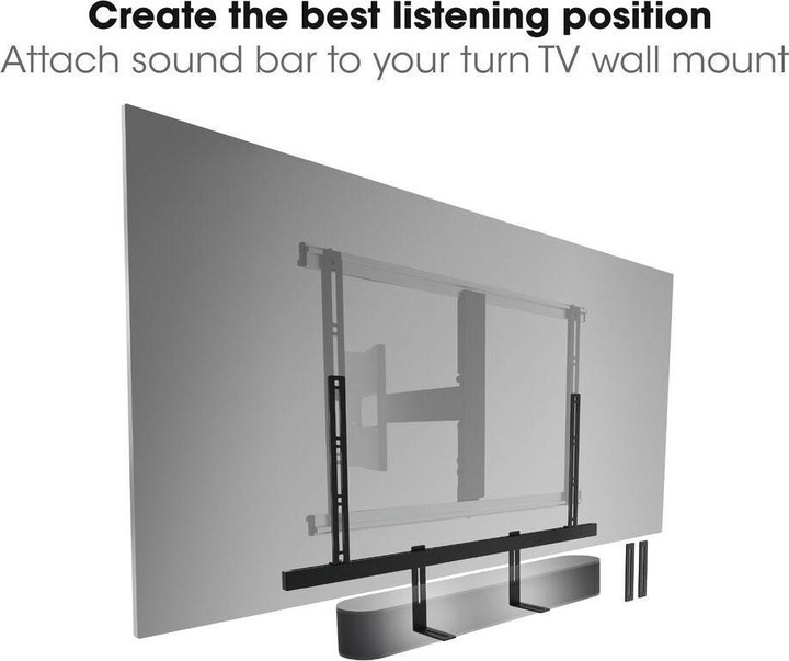 Actual product image Vogels Sound 3550 (1 pcs., Wall installation, Pivoting, Height-adjustable)