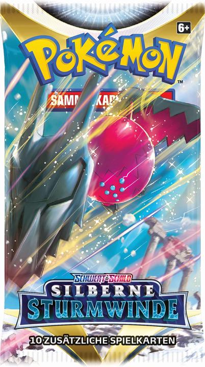 Actual product image Pokémon Sword & Shield - Silver Storm Winds (German)