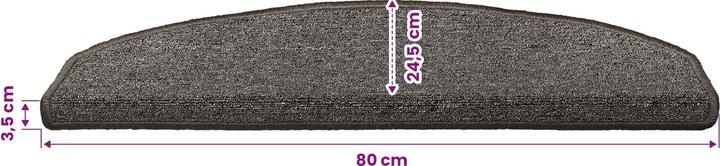 Produktbild vidaXL Stufenmatten (80 x 24.50 cm)