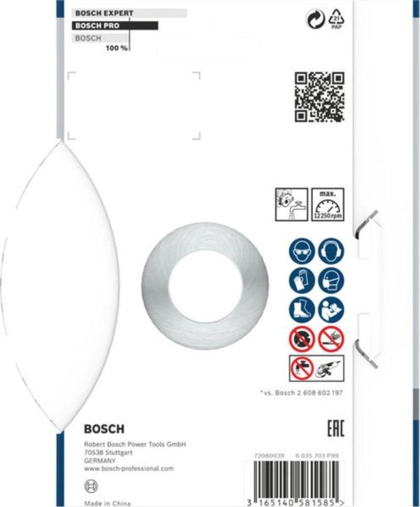 Actual product image Bosch Professional Zubehör PRO Concrete diamond cutting disc, 125 x 22.23 mm