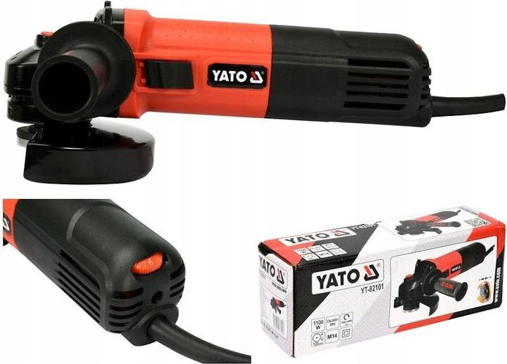 Productafbeelding Yato SZLIFIERKA KĄTOWA 125mm 1100W REGULACJA OBROTÓW (125 mm)