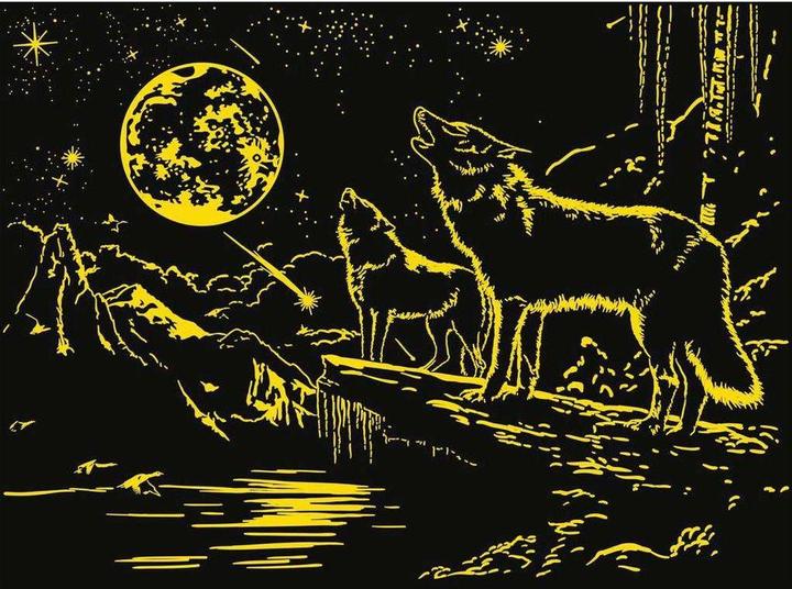 Produktbild Ravensburger Wolf im Nordlicht (500 Teile)