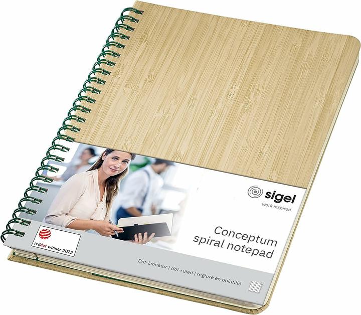 Actual product image Sigel HARDCOVER QUICKPOCKET - notebook (A5, Checked, Hardcover)