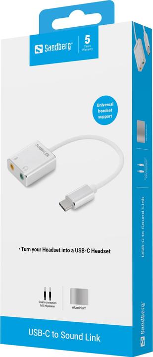 Produktbild Sandberg Sound Link (USB-C)