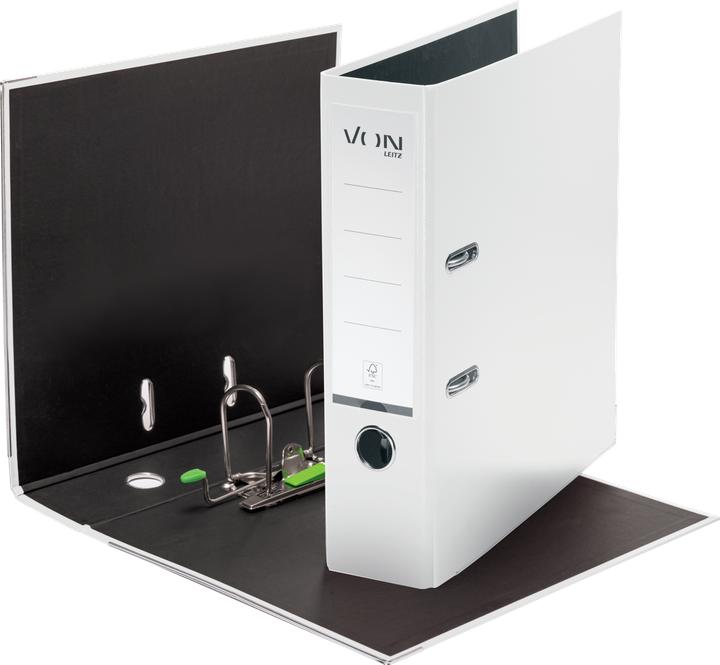 Image du produit von Classeur avec PP/papier, 8 cm, Blanc (A4, 80 mm, 1 pcs)