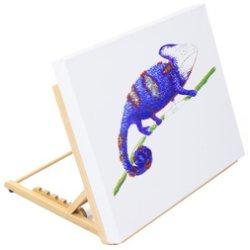 Actual product image Kangaro Tisch-Staffelei, DIN A3+, Buchenholz Masse: (B)470 x (T)360 x (H)35 mm, 5 Winkel einstellbar