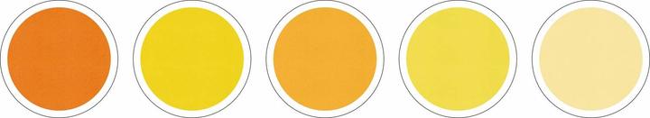 Actual product image Folia Foam rubber set tone on tone yellow