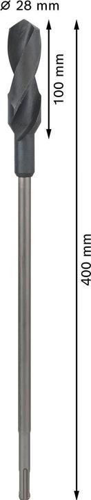 Actual product image Bosch Professional Zubehör PRO Wood HSS installation drill bit, 28 x 100 x 400 mm (28 mm)