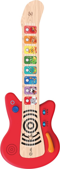 Actual product image Hape Deluxe Magic Touch Guitar (German, French, Italian, English)