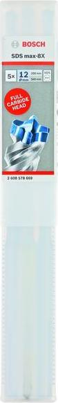 Actual product image Bosch Professional Zubehör Hammer drill with SDS-Max-8X (18 millimetres)