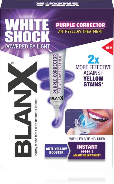 Produktbild Blanx Schock-Lila Aufhellungsbehandlungsset (20 ml, Bleaching Gel, Bleaching Kit)