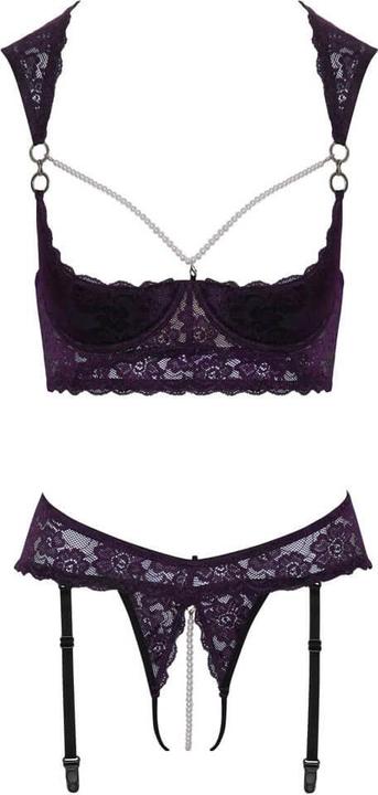 Produktbild Cottelli Collection Hebe Set lila 75B/S (S)