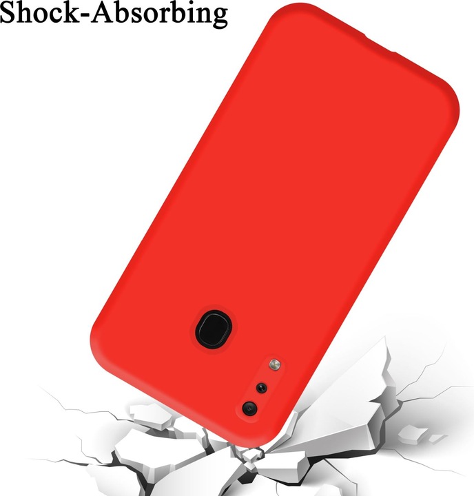 Produktbild Cadorabo TPU Liquid Silicone Case Cover (Samsung Galaxy A20, Samsung Galaxy M10s, TCL A30)