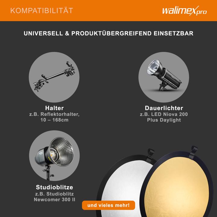 Actual product image Walimex Folding reflector Ø56cm (Folding reflector, 56 cm)