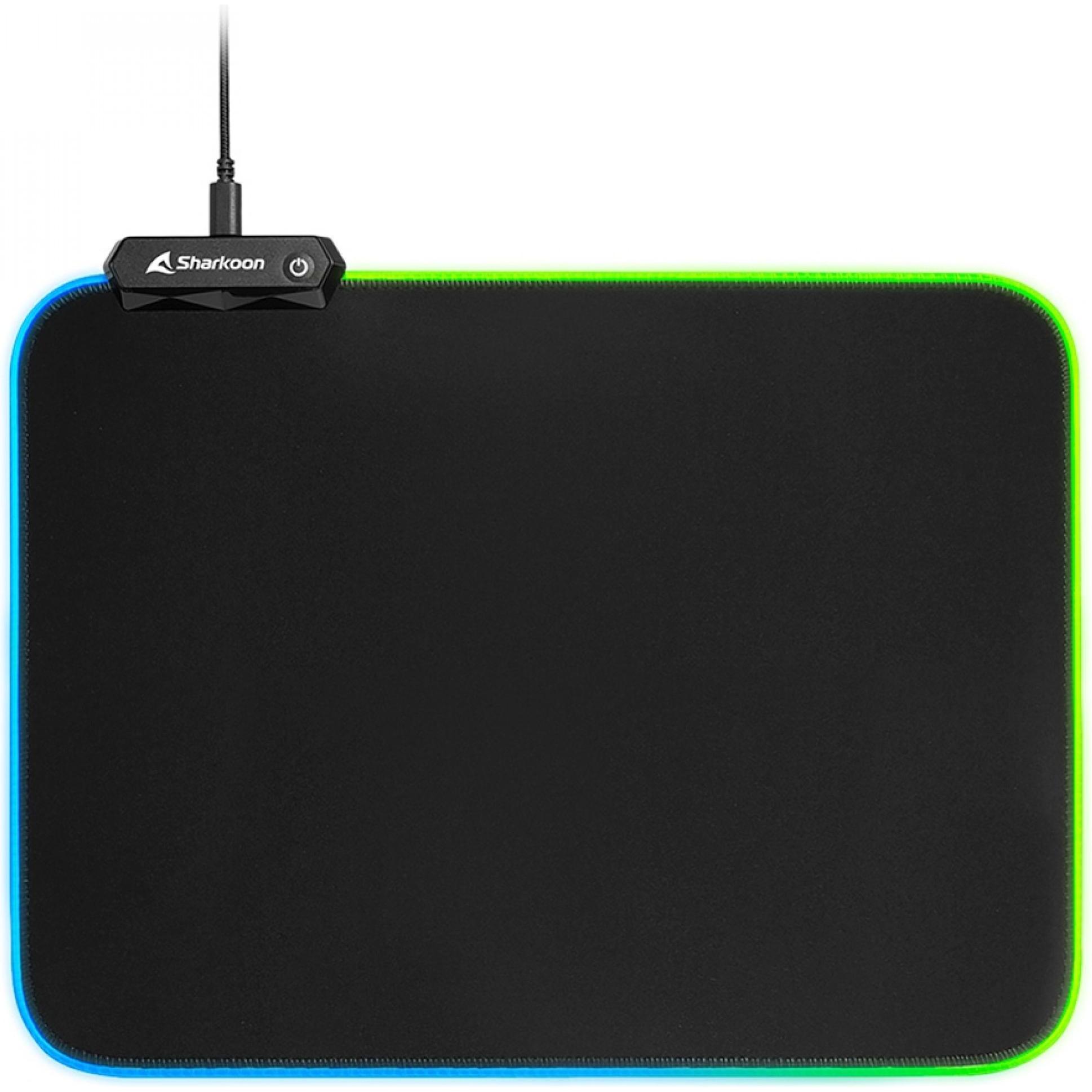Sharkoon 1337 Gaming V2 360 (M), Mausmatte, Schwarz