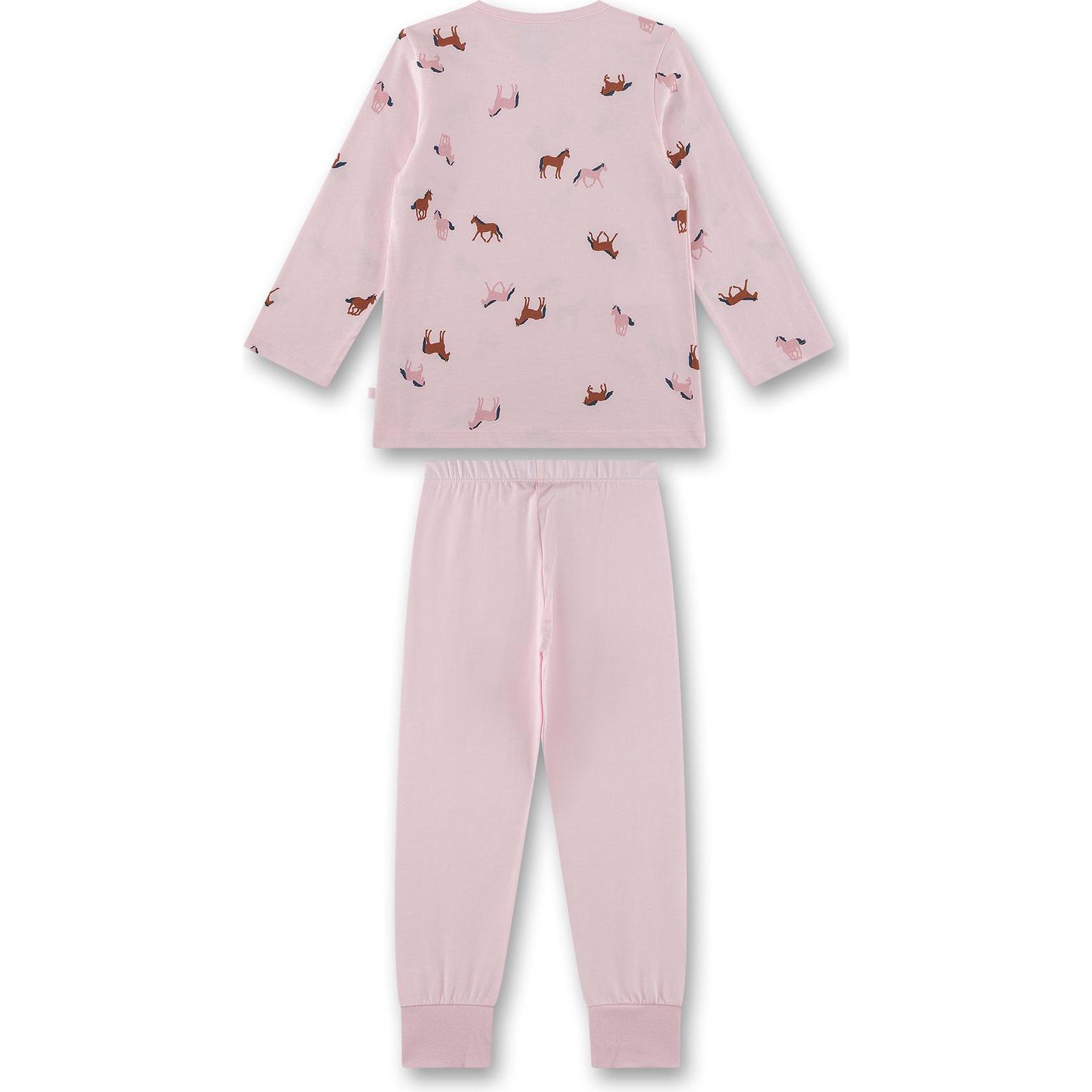 Sanetta, Unisex, Pyjama, Kid's Pyjama Long AOP 233564, Rosa, (98)