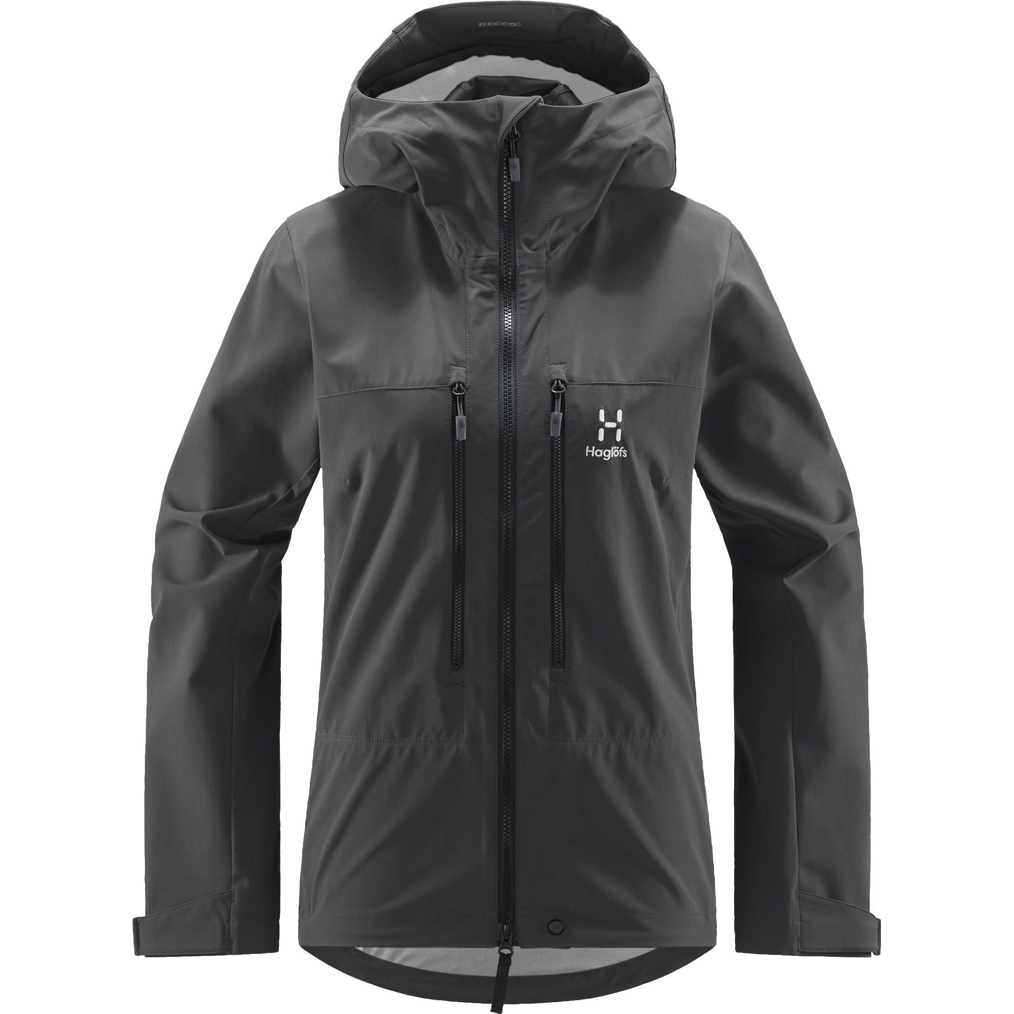 Haglöfs, Damen, Jacke, Women's Roc Sight Softshell Jacket (M), Grau, M