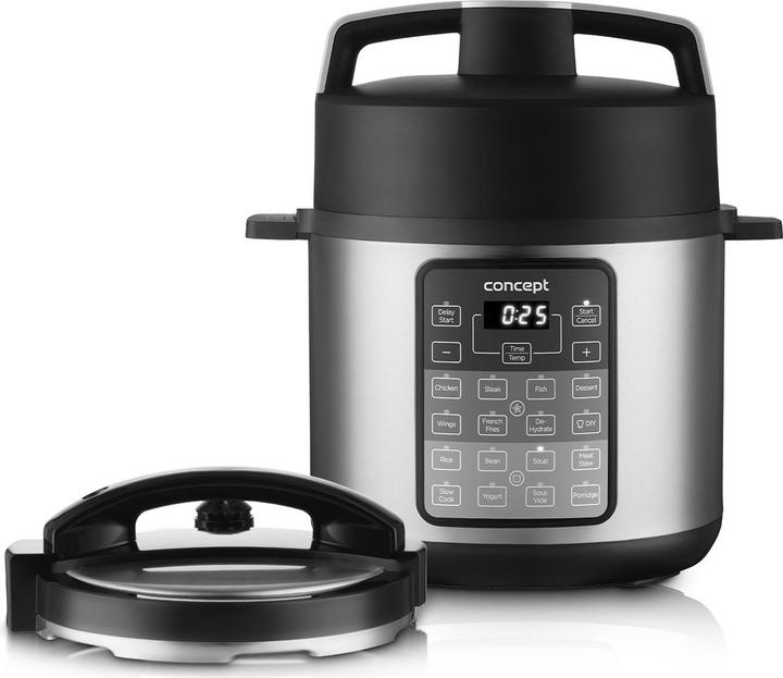 Produktbild Concept CK7000 multi cooker Black, Stainless steel