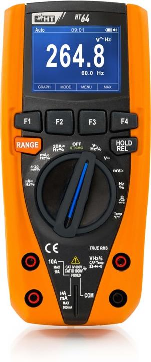Produktbild HT Instruments Hand Multimeter Professionelles TRMS bis 1000 V / IV (CAT IV 600V, CAT III 1000V)