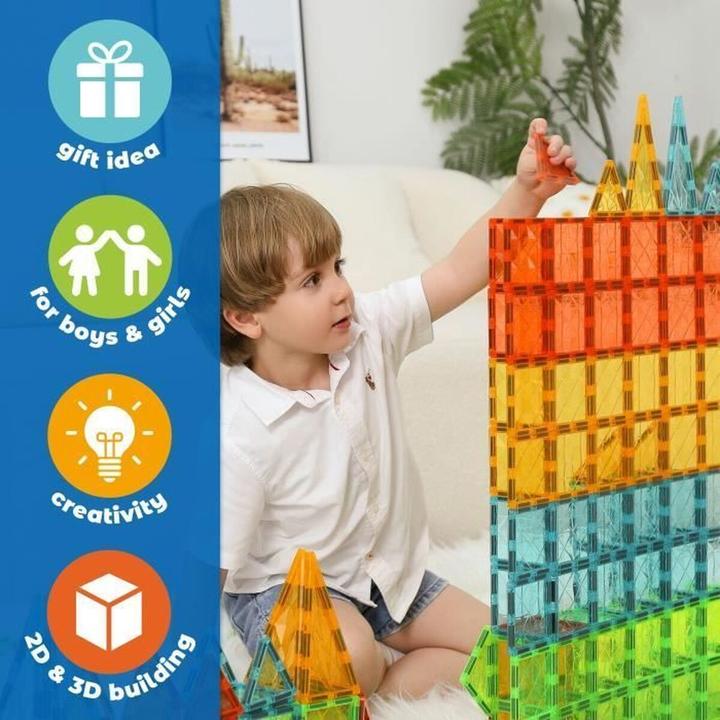 Produktbild Geomag Magnetic Tiles Gems