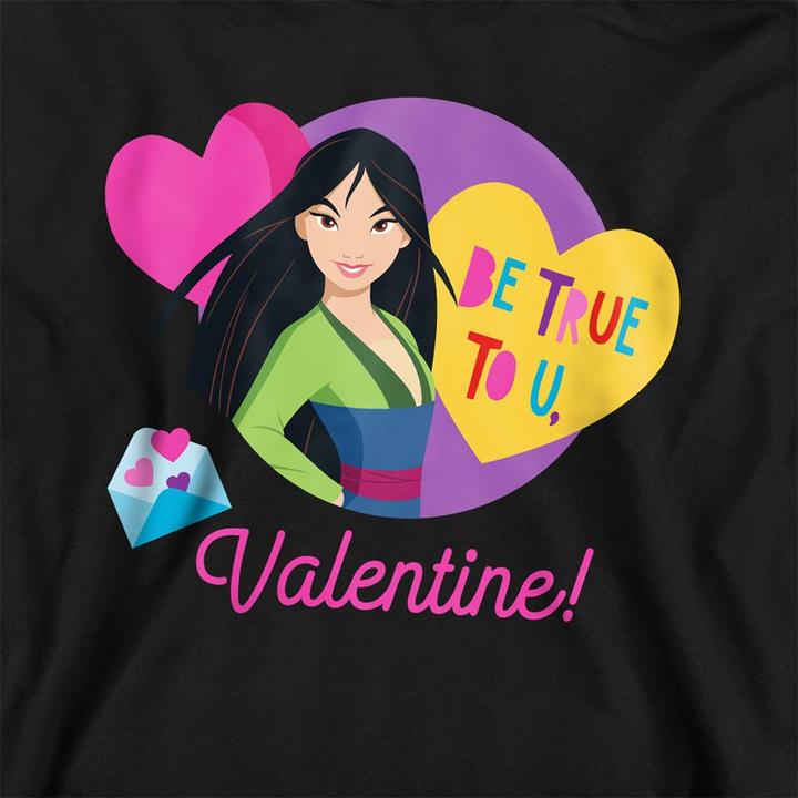 Produktbild Mulan Be True To You Kapuzenpullover meliert Valentinstag (116)