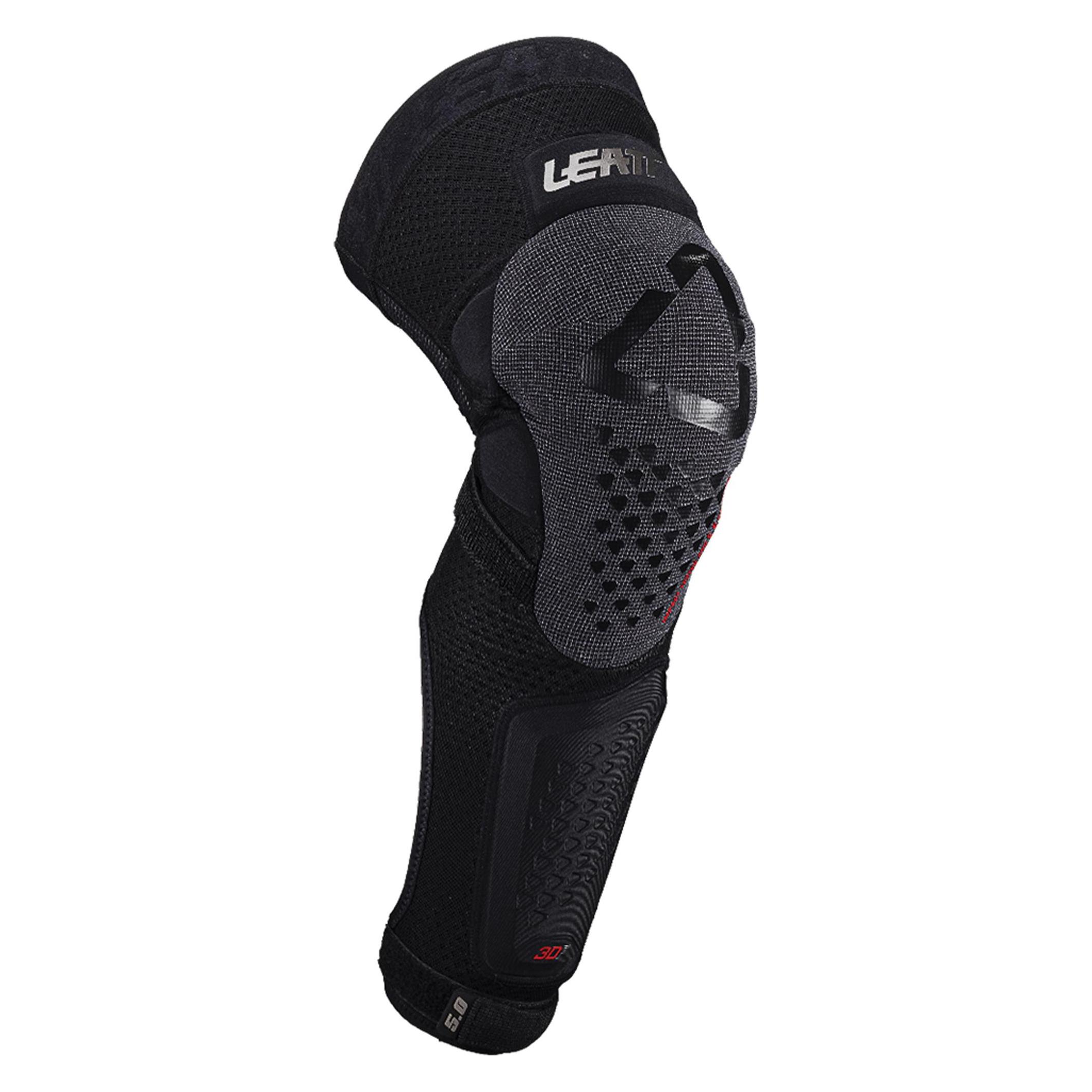 Leatt, Motorfiets Beschermers, Kniebeschermer 3DF 5.0 V25 Zwart S (S)