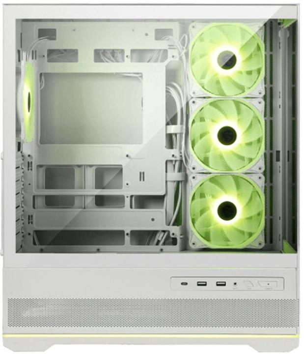 Produktbild MSI GEH Midi MAG PANO 110R PZ WHITE (ATX, mATX, Mini-ITX)