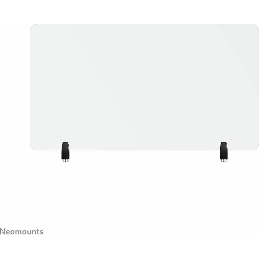 Neomounts, Schreibtisch Accessoire, Transparenter Schutzschirm - Transparent - 1 Stück(e) - Landschaft - 6 mm - 1200