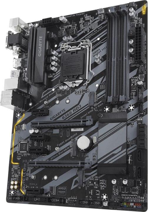 Produktbild Gigabyte B360 Hd3, Atx (LGA 1151, Intel B360, ATX)