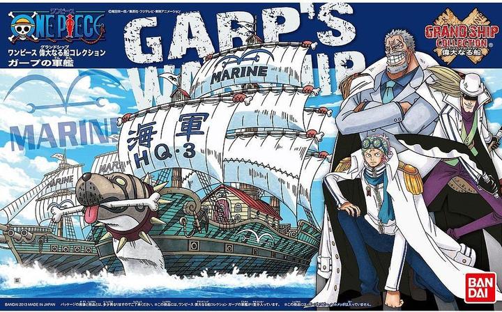 Actual product image Bandai ONE PIECE GARP’S WARSHIP #08