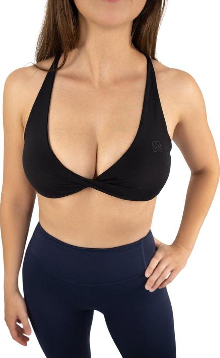 Scrnch Charm Bra Black