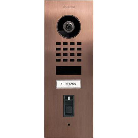 Doorbird, Klingel + Türsprechanlage, Türstation D1101FV (Ethernet)