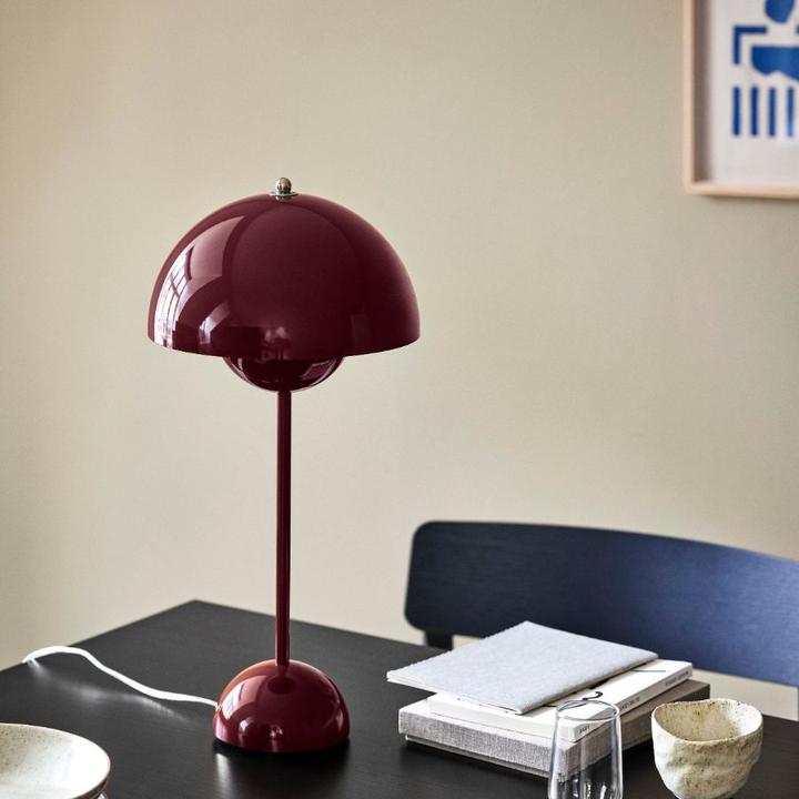 Produktbild &Tradition Flowerpot VP3 Tischleuchte Matt Schwarz (E27)