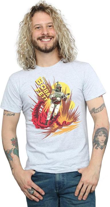 Produktbild Star Wars Boba Fett Rocket Powered TShirt (L)