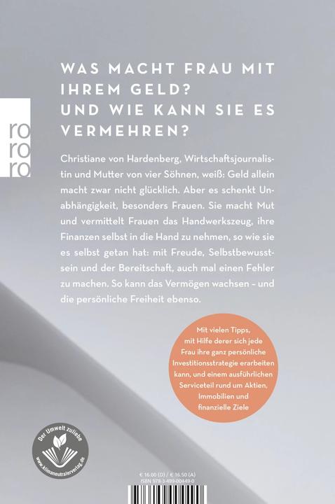 Actual product image Selbst investiert die Frau (German, Christiane von Hardenberg, 2021)