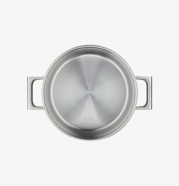 Image du produit WMF Ultimate Cool+ Casserole avec couvercle, 24 cm (24 cm, Casserole, Acier inoxydable)