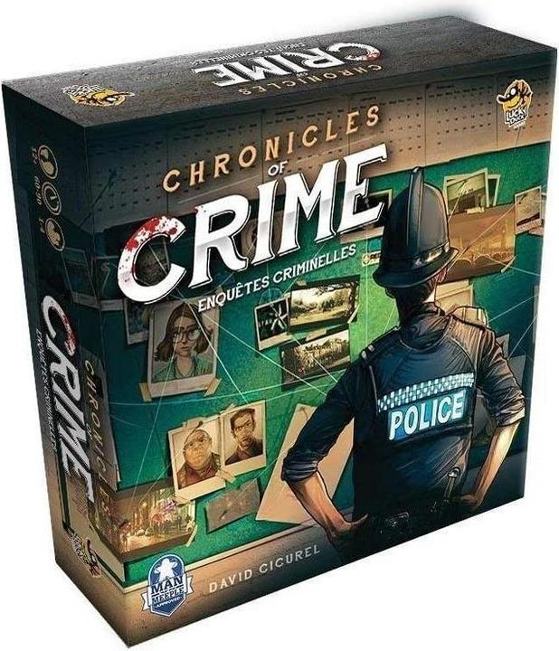 Actual product image Corax Games 1021936 - Chronicles of Crime, board game for 1 - 4 players, ages 14+ (DE edition) (German)