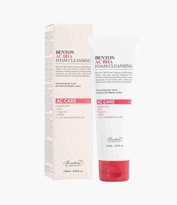 Actual product image Benton AC BHA foam cleansing (Cleansing Foam, 120 ml)