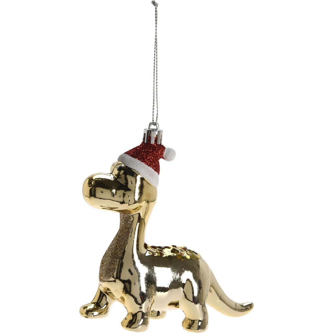 Thumbnail - Weihnachtsdeko, Dinosaurier-Weihnachtsanhänger 12 cm, 24 Stück.