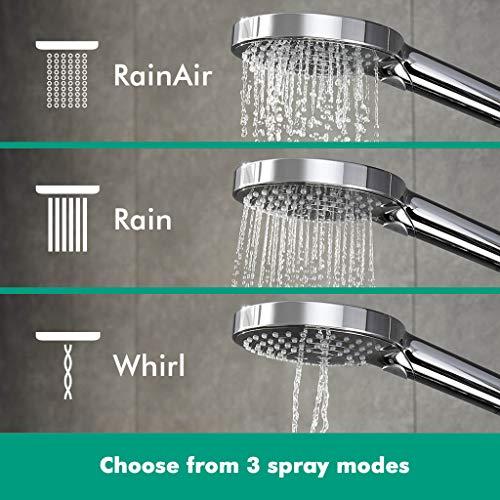 Immagine prodotto hansgrohe Soffione doccia Raindance Select S 120 3 tipi di getto (3 Tipi di raggi, 15 l/min)