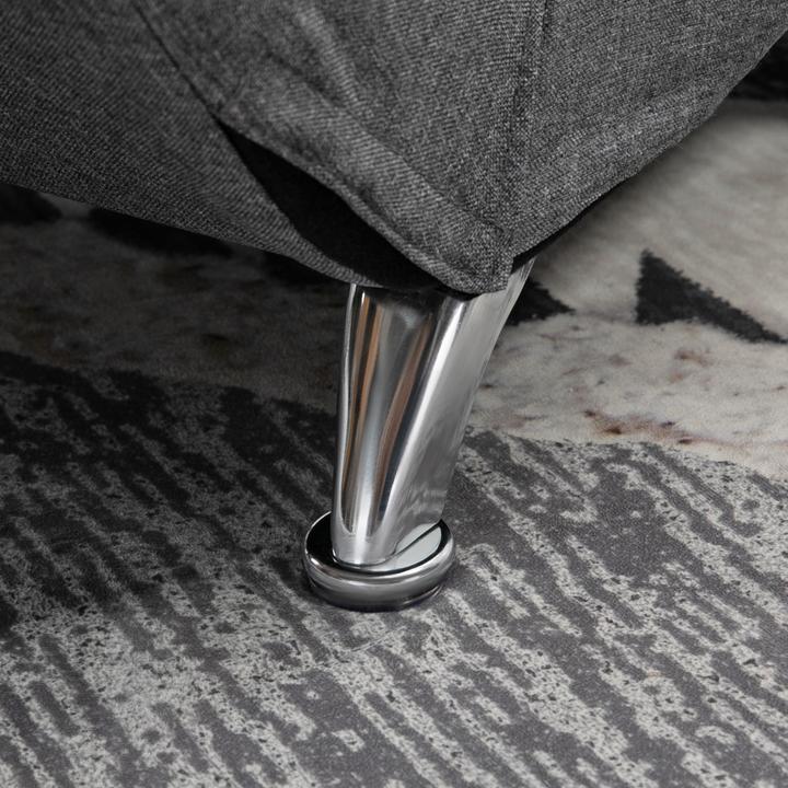 Produktbild Homcom Relaxliege mit Massagefunktion Polyester, Stahl Dunkelgrau