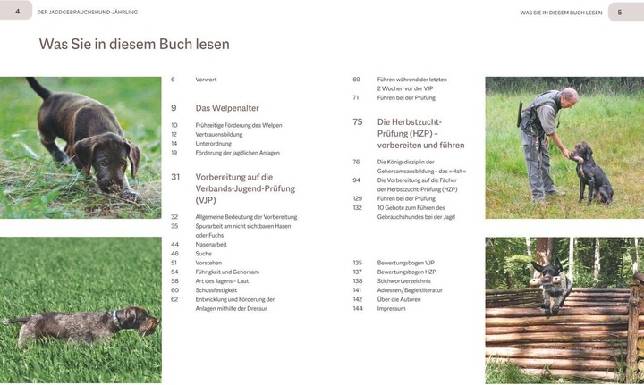 Actual product image Der Jagdgebrauchshund-Jährling (German, Uwe Tabel, 2023)