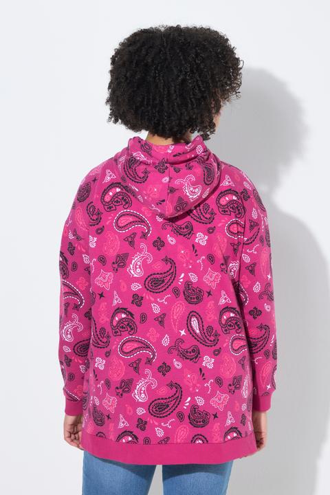 Produktbild Angel of Style Sweatjacke, oversized, Paisley, Kapuze (48)