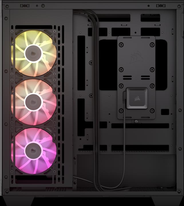 Immagine prodotto Corsair Case iCUE 3500X RGB Midi TG nero BTF+ZERO (Mini-ITX, mATX, E-ATX, ATX)