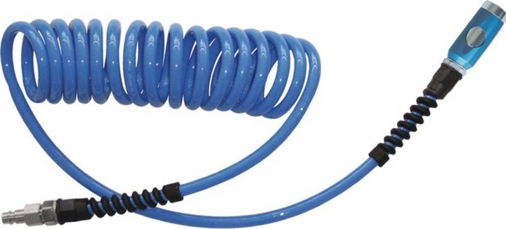 Image du produit EWO Kit de tuyaux spiralés Ø intérieur 8 mm Ø extérieur 12 mm Longueur 3,5 m Raccord de sécurité DN 7,4