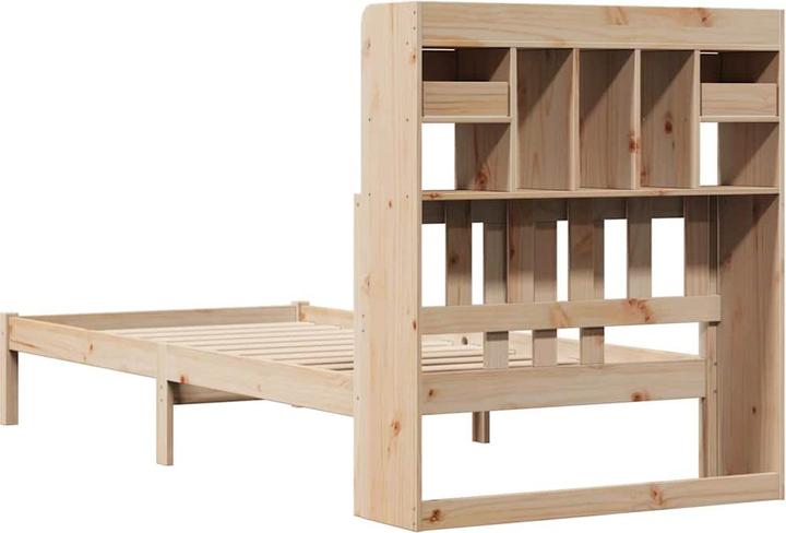 Produktbild vidaXL Bücherregalbett (90 x 190 cm)