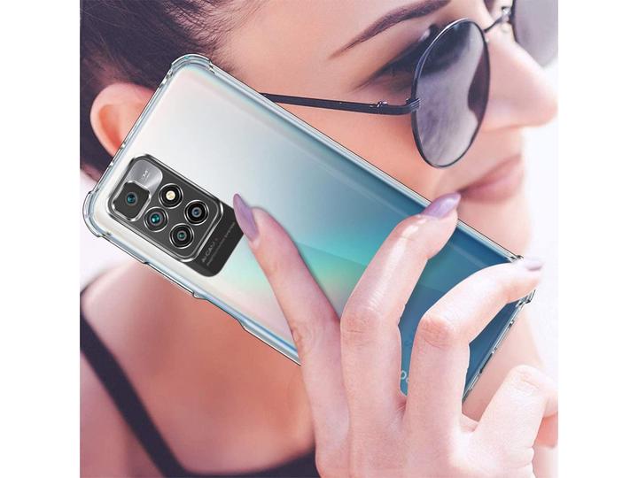 Produktbild Screenguard Xiaomi Redmi 10 2022 Hülle Crystal Soft Airbag Bumper (Xiaomi Redmi 10)