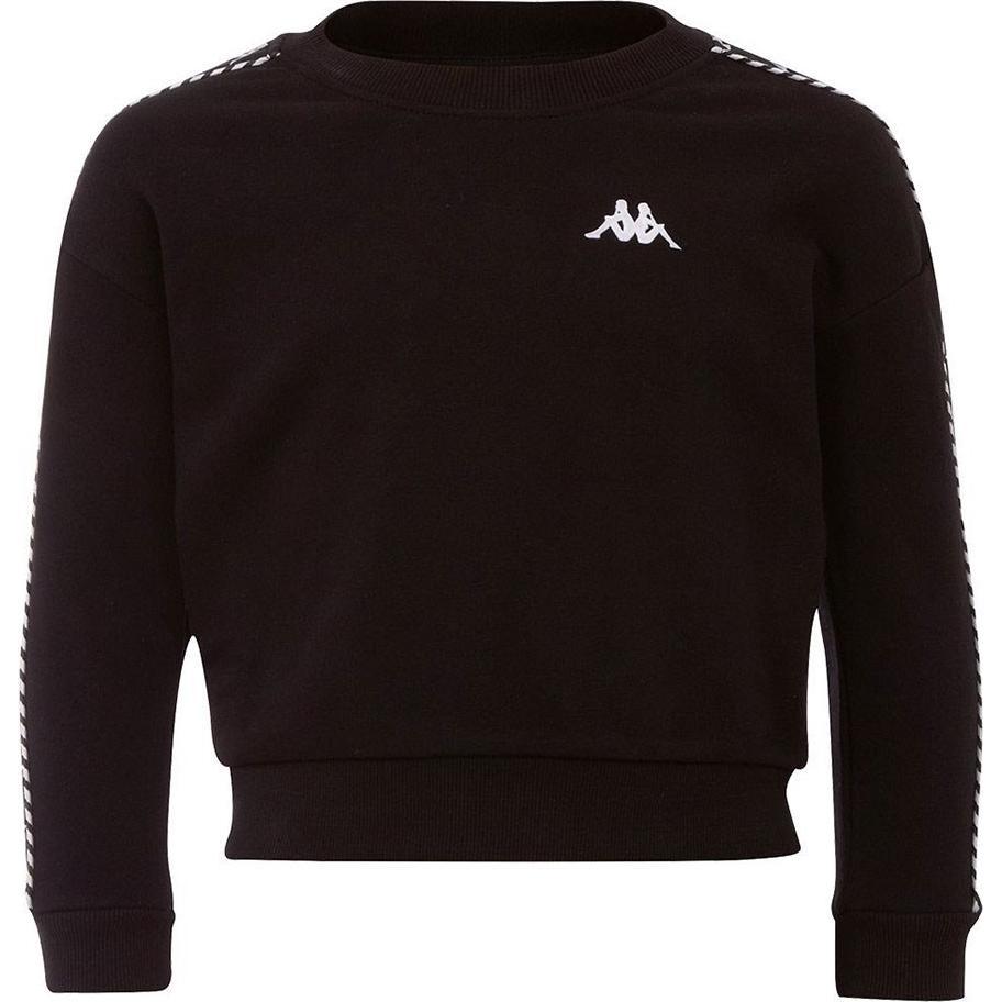 Thumbnail - Kappa, Jungen, Pullover, Ilary Sweatshirt Schwarz 309068J 19-4006 158/164cm, Schwarz, (19)