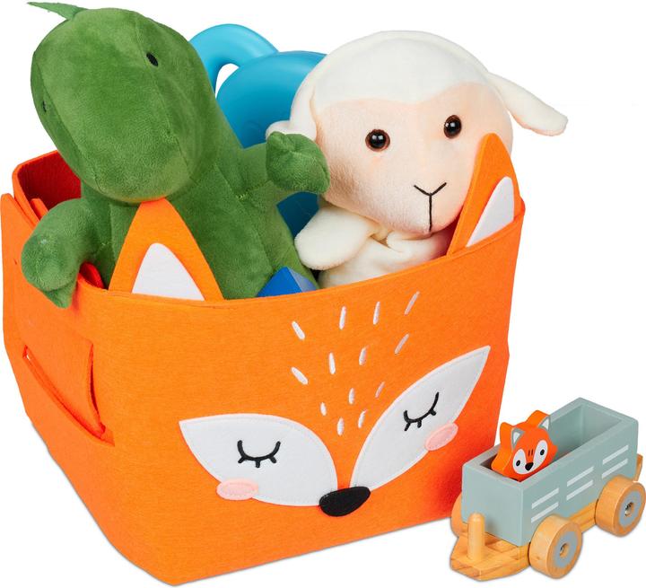 Actual product image Relaxdays Storage basket (1 x, 27 x 18 x 24 cm)